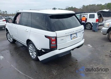 2017 Land Rover Range Rover 3.0L V6 Supercharged Hse z USA, uszkodzony, nr VIN SALGS2FV2HA358836